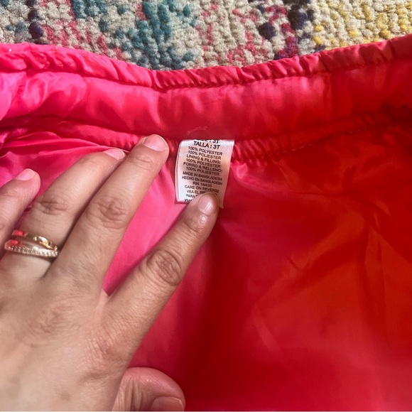 Kids toddler pink vest size 3T - Picture 3 of 6